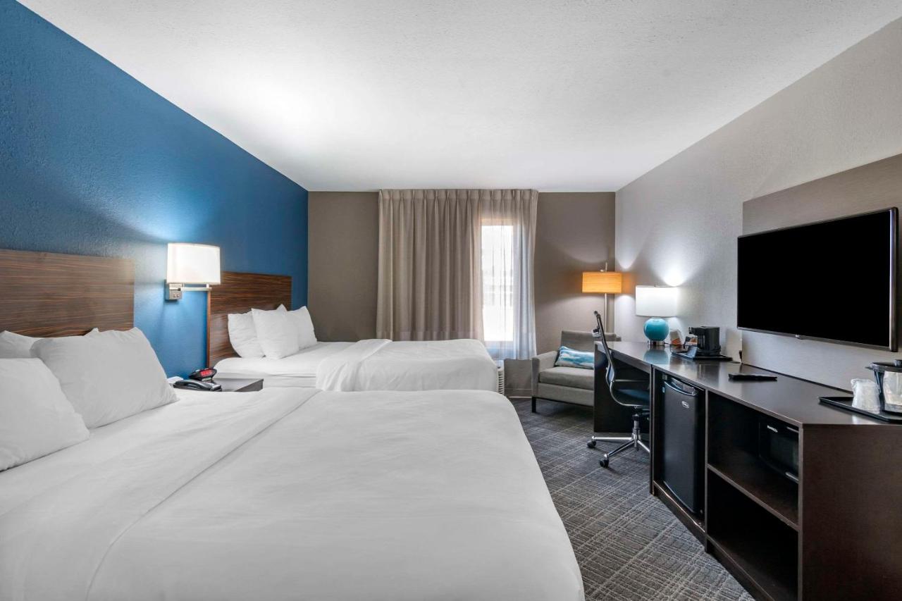 Queen Room with Two Queen Beds - Non-Smoking at Comfort Inn St. Louis Airport