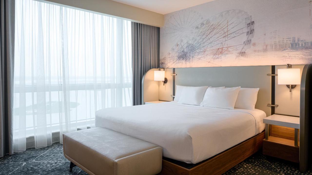 The New Renovated Waterfront Tower Modern Suite King Non-Smoking at Harrah's Resort Atlantic City Hotel & Casino – A Caesars Rewards Destination