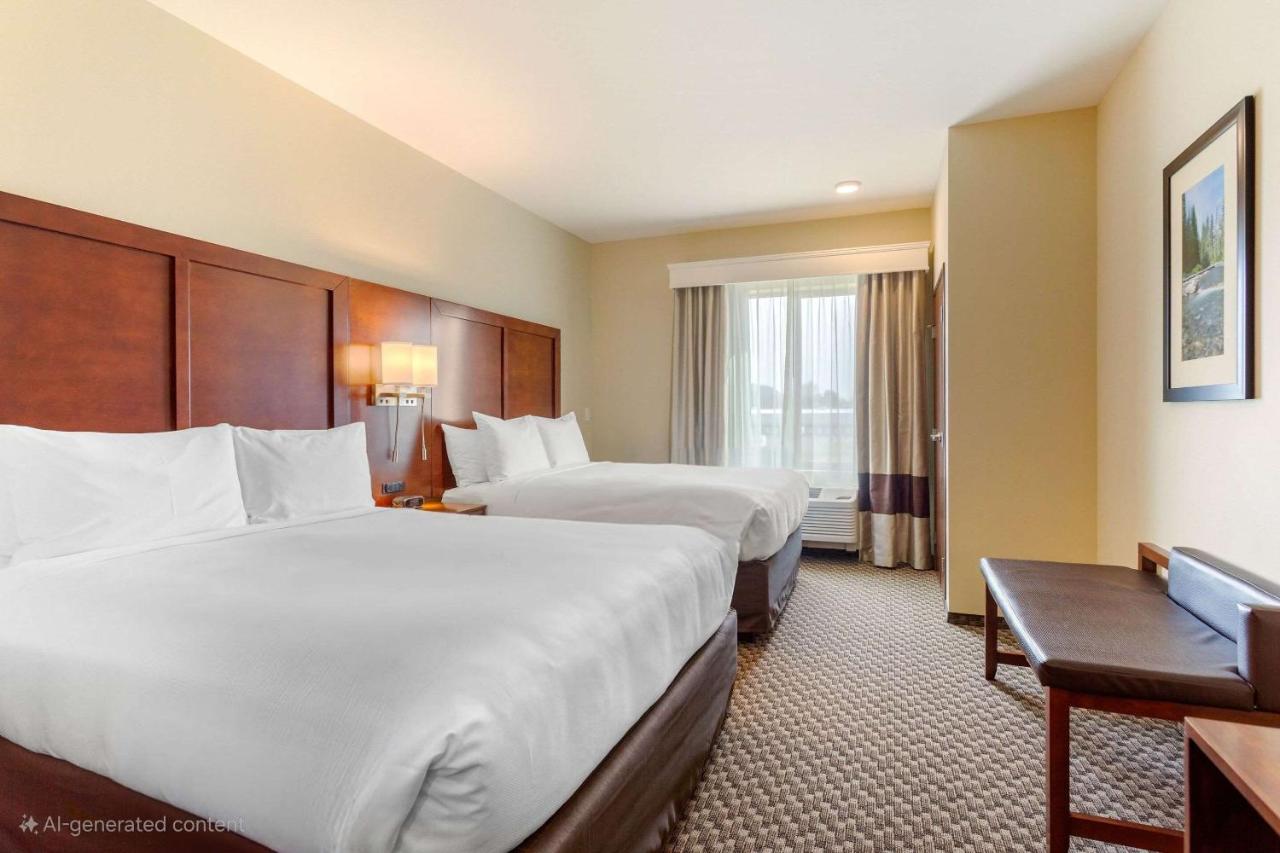 Queen Suite with Two Queen Beds and Sofa Bed at Comfort Suites Burlington near I-5