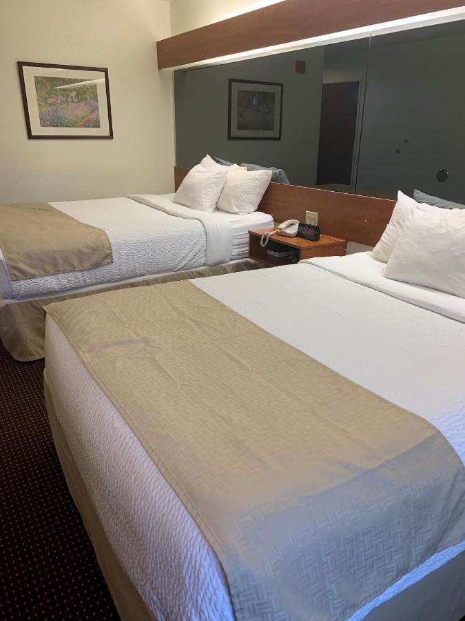 2 Queen Beds, Mobility Accessible Room, Refrigerator, Microwave, Non-Smoking at Microtel Inn & Suites by Wyndham Rice Lake