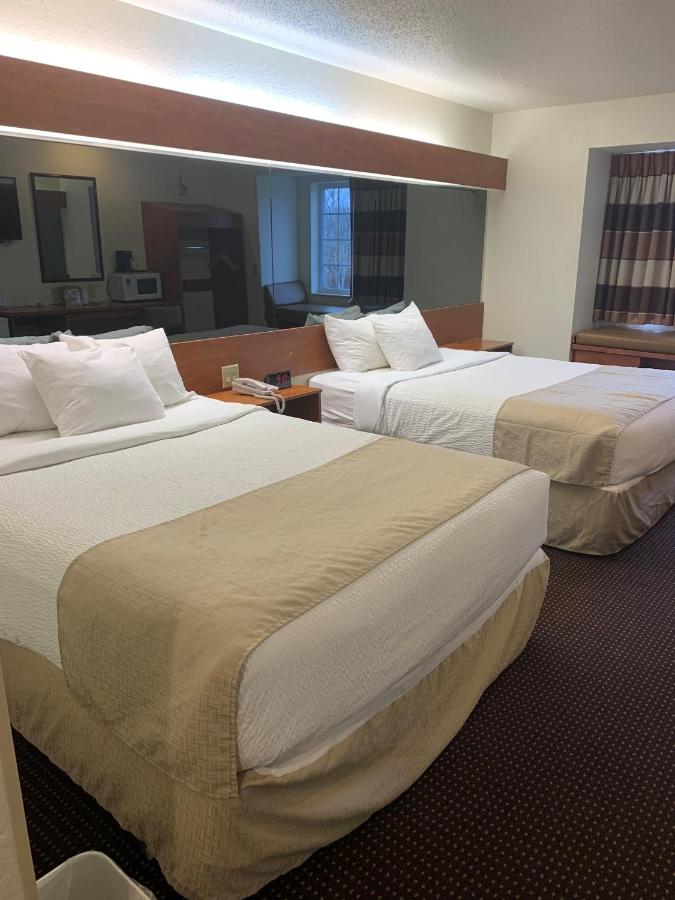 2 Queen Beds, Mobility Accessible Room, Refrigerator, Microwave, Non-Smoking at Microtel Inn & Suites by Wyndham Rice Lake