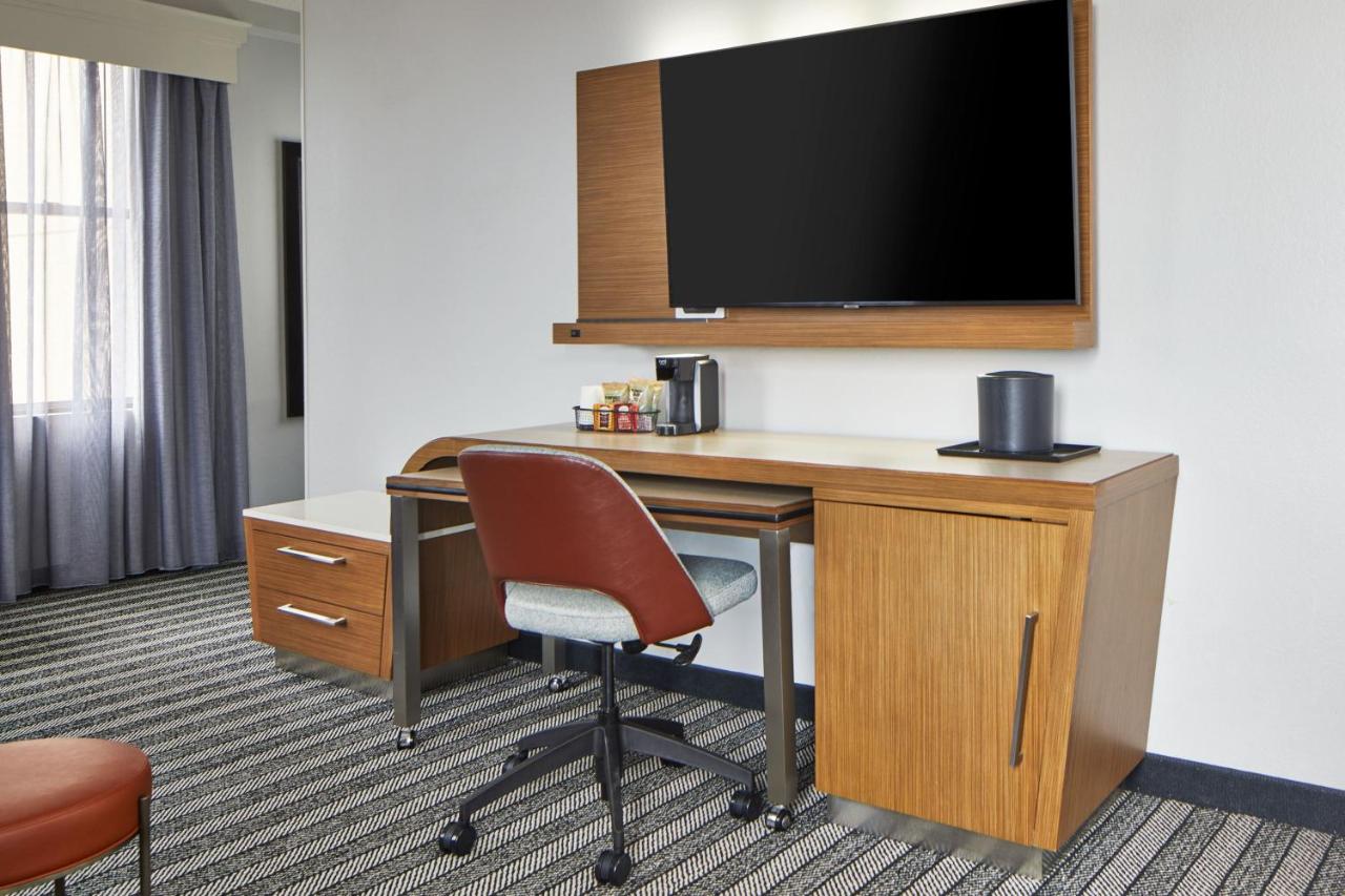 Large Room with Two Double Beds at Courtyard By Marriott Nashville Downtown