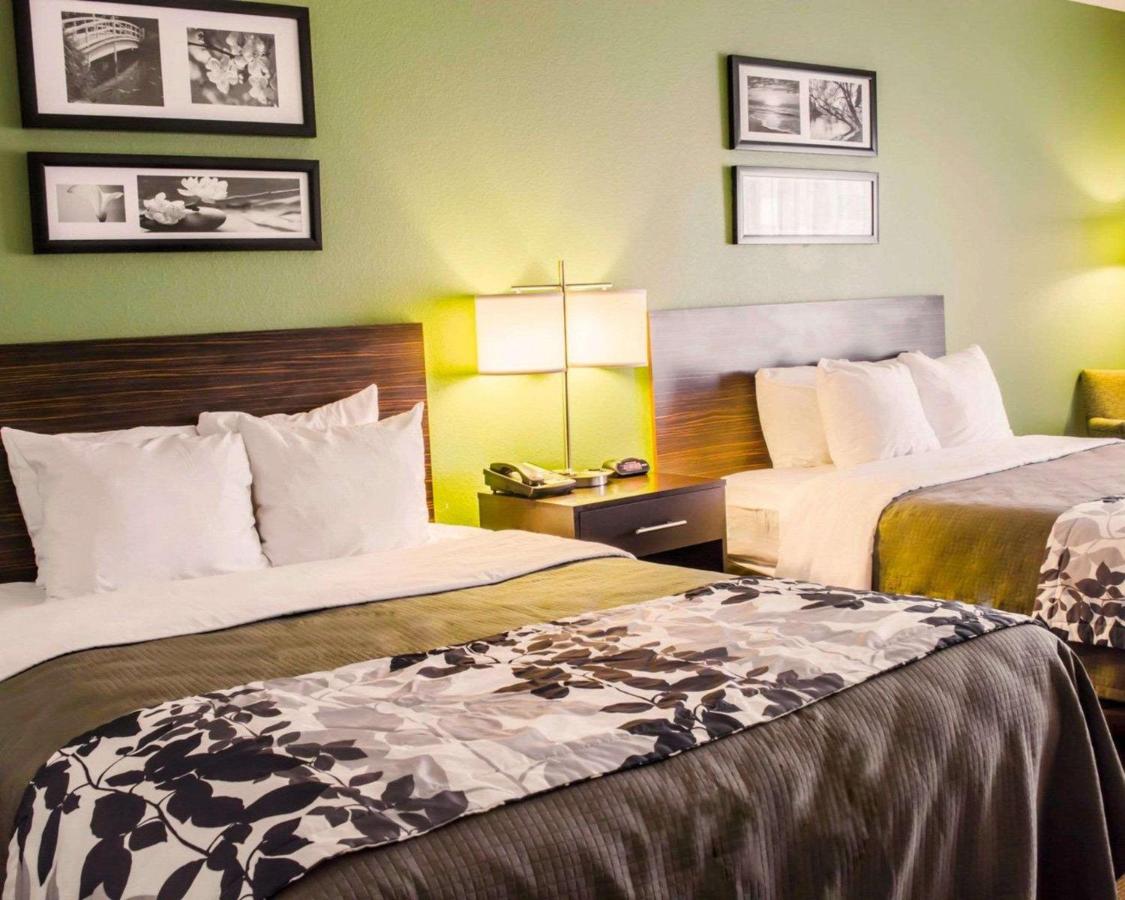 Queen Room with Two Queen Beds at Sleep Inn & Suites Virginia Horse Center