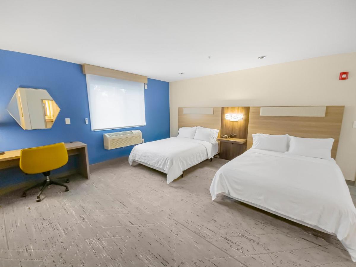 Queen Room with Two Queen Beds and Roll-In Shower - Disability Access at Holiday Inn Express Salt Lake City South - Midvale by IHG