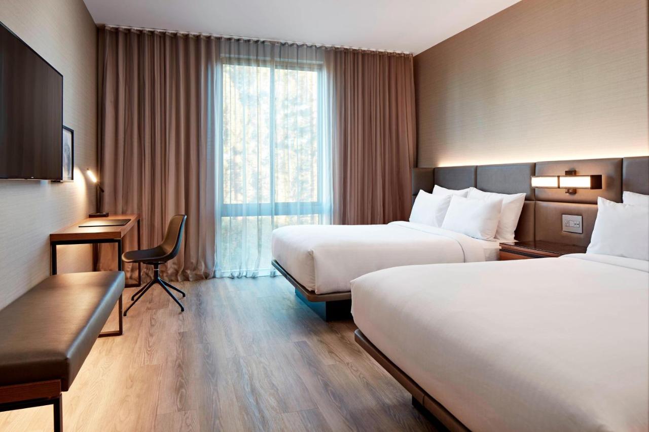 Queen Room at AC Hotel by Marriott Sunnyvale Cupertino