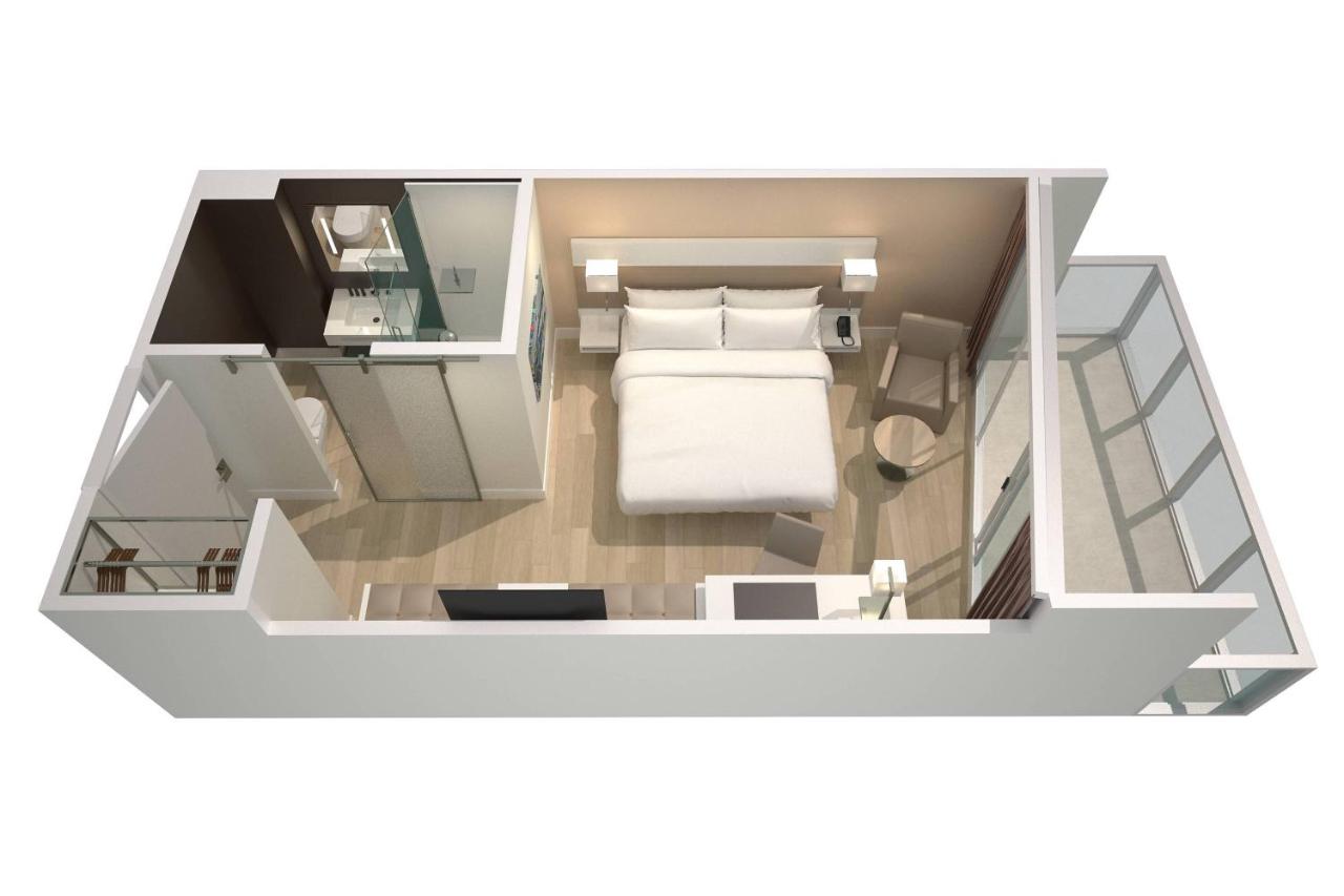 Deluxe King Room with Balcony at AC Hotel by Marriott Miami Beach