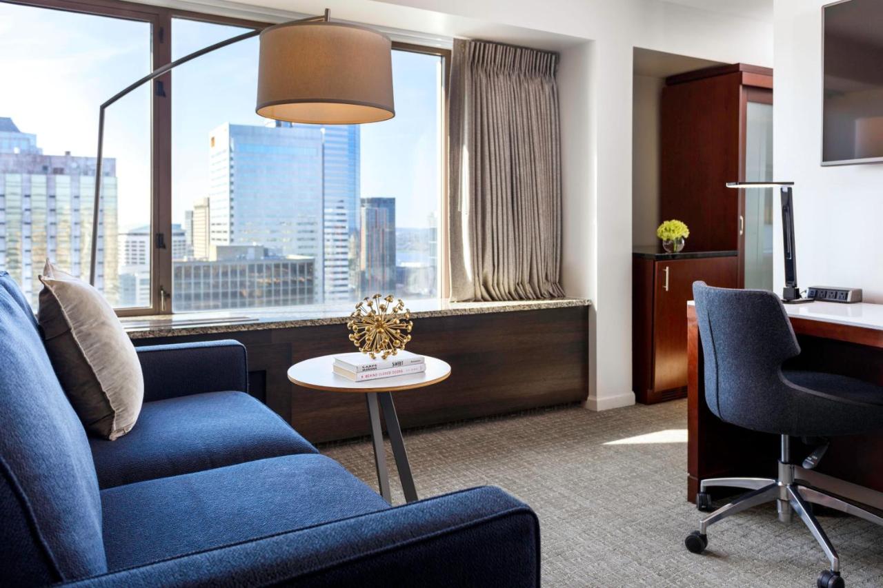 Corner King Room at Renaissance Seattle Hotel