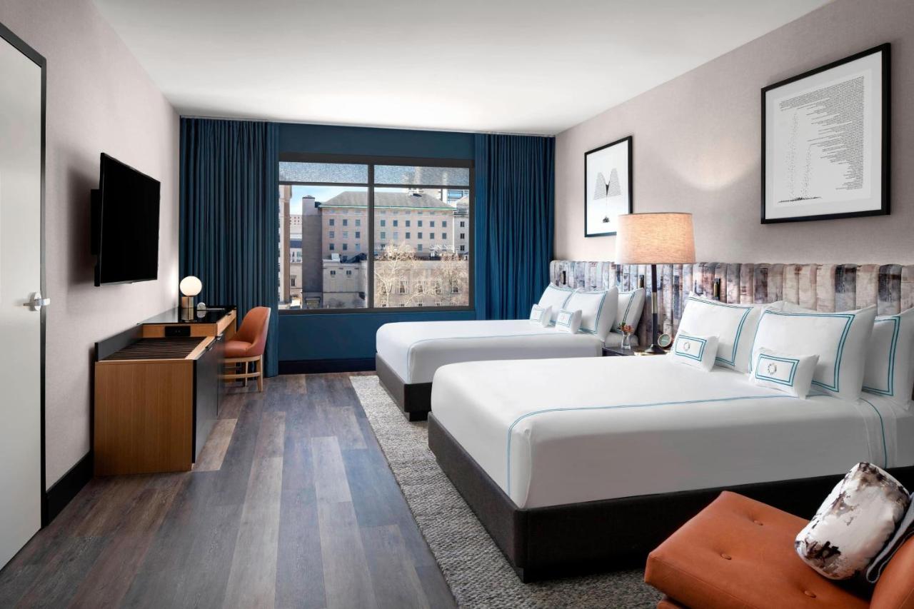 Corner Queen Room with Two Queen Beds - Hearing Accessible at The Oaklander Hotel, Autograph Collection