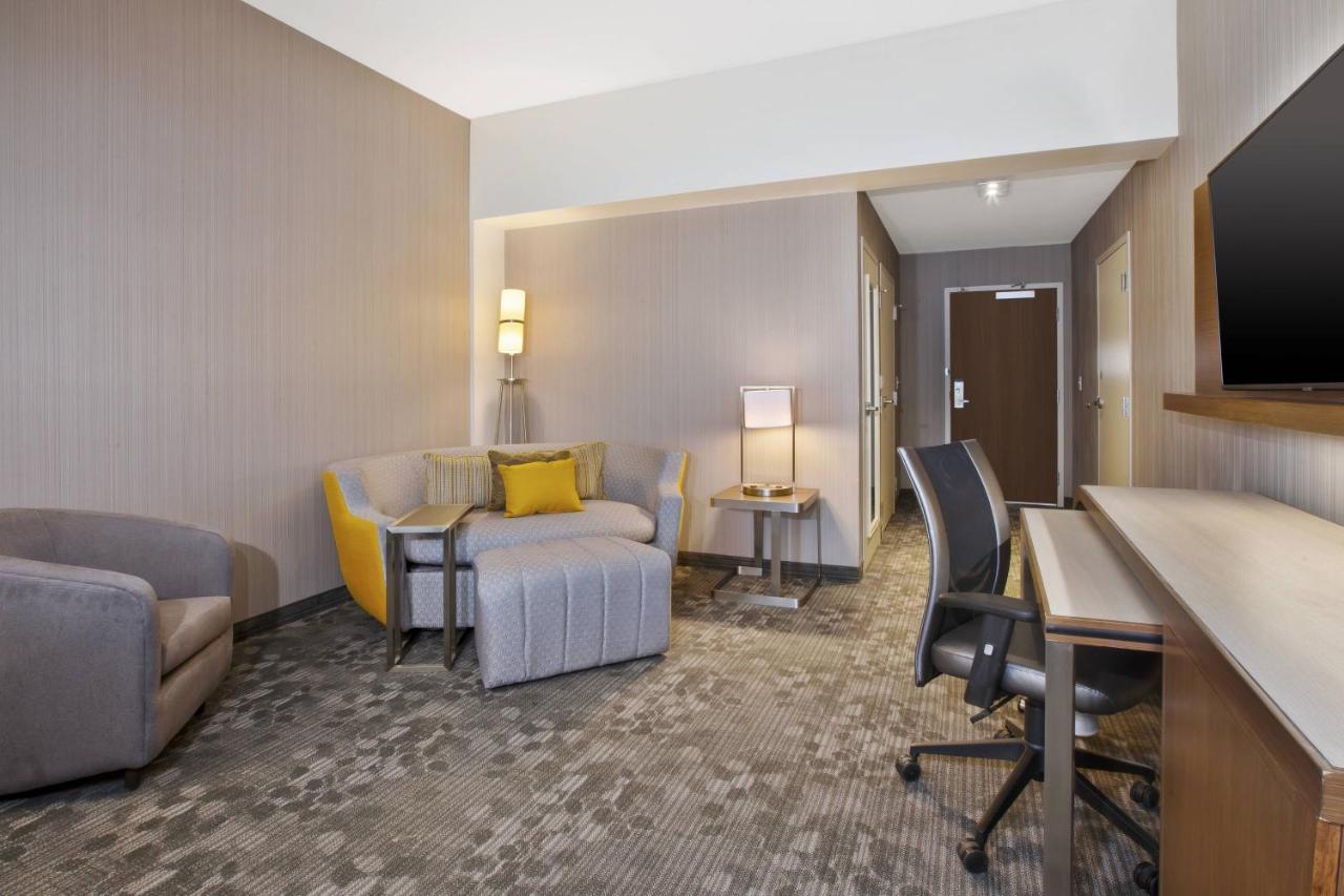Larger Guest room, 2 Queen, Sofa bed at Courtyard by Marriott St. Joseph Benton Harbor
