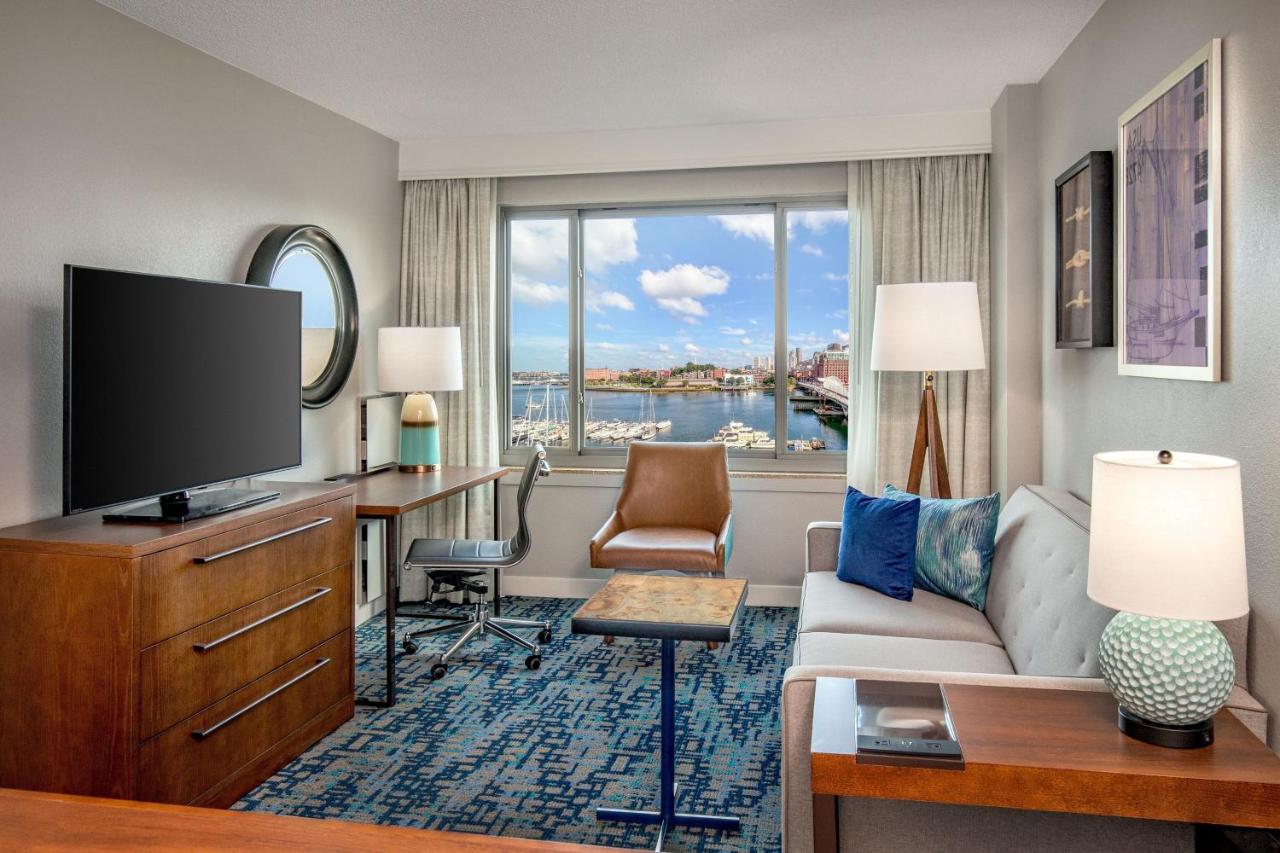 One-Bedroom King Suite with View at Residence Inn by Marriott Boston Harbor on Tudor Wharf