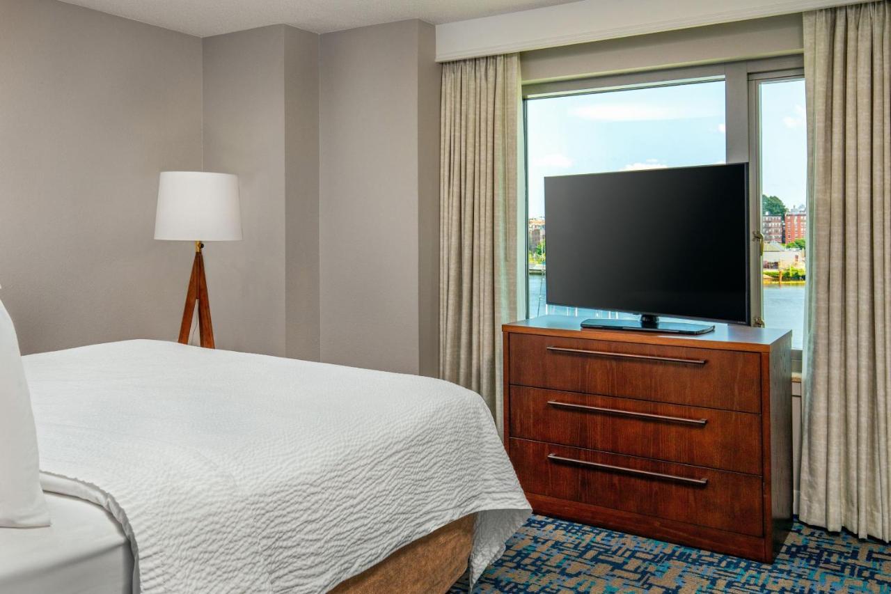 Two-Bedroom Suite with Sofa Bed at Residence Inn by Marriott Boston Harbor on Tudor Wharf