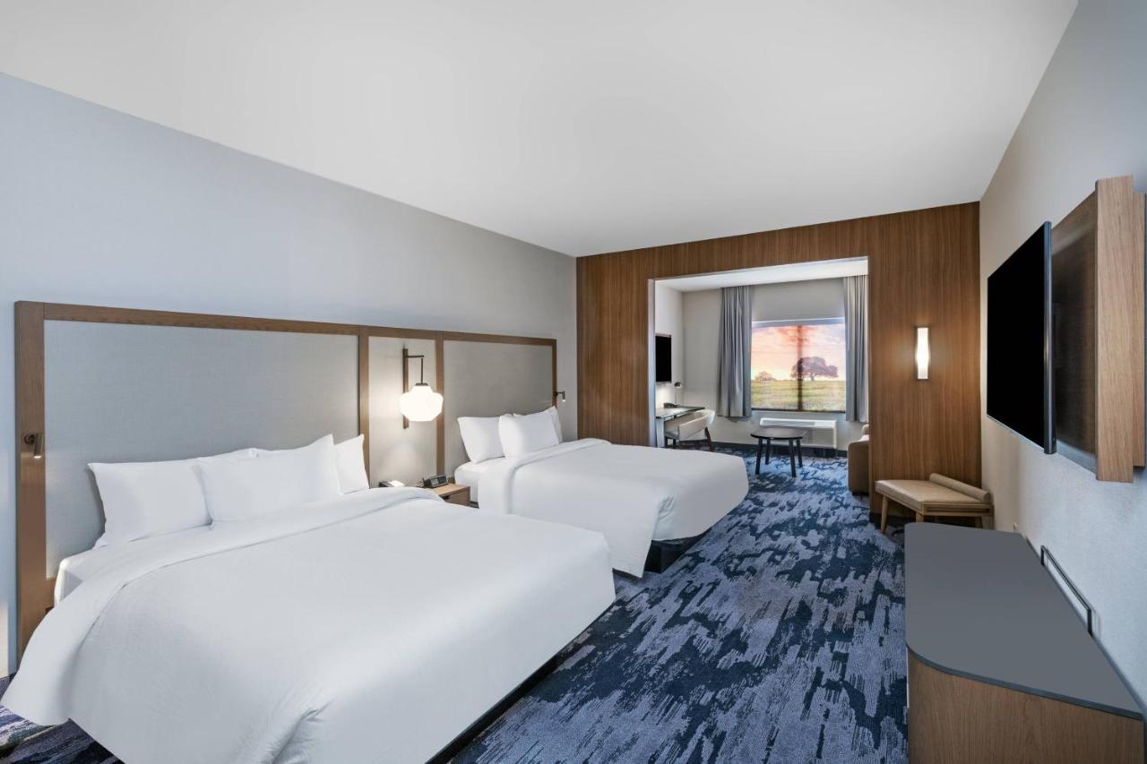Queen Suite with 2 Queen Beds and Sofa Bed at Fairfield Inn & Suites Houston Memorial City Area