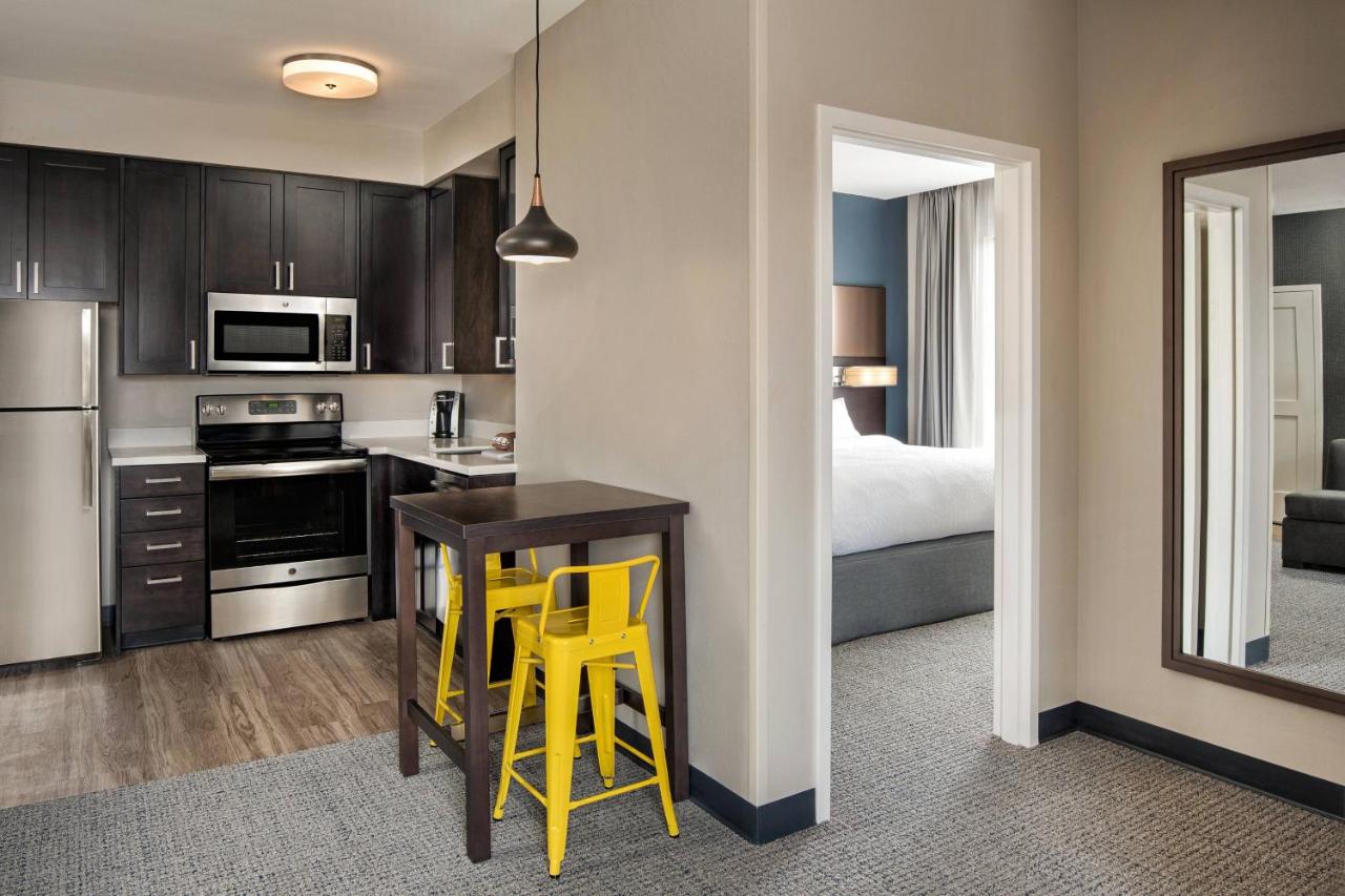 One-Bedroom King Suite with Sofa Bed and City View at Residence Inn by Marriott Boise Downtown City Center