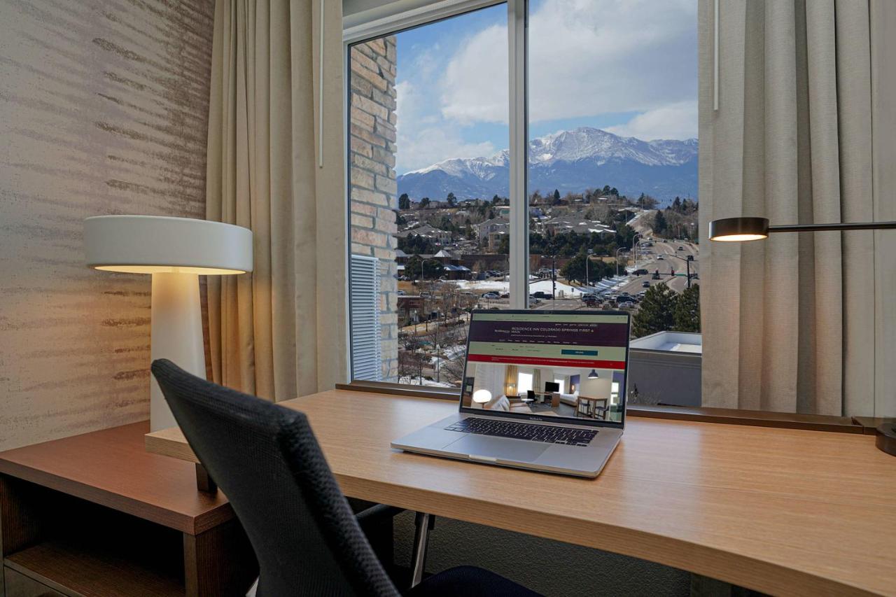 Studio King Mountain View, Studio, 1 King, Sofa bed at Residence Inn by Marriott Colorado Springs First & Main