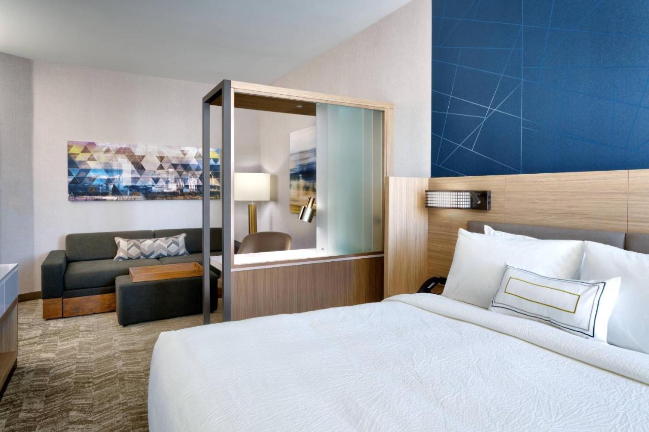 King Suite with Sofa Bed and Mountain View - Hearing Accessible at SpringHill Suites by Marriott Salt Lake City West Valley