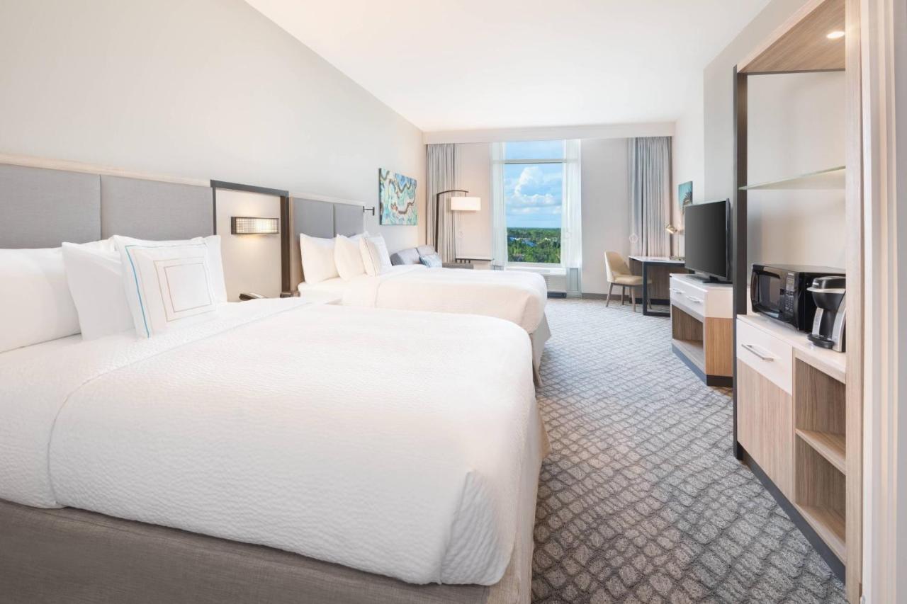 Suite, 2 Queen, Sofa bed, Inland view at SpringHill Suites by Marriott Panama City Beach Beachfront