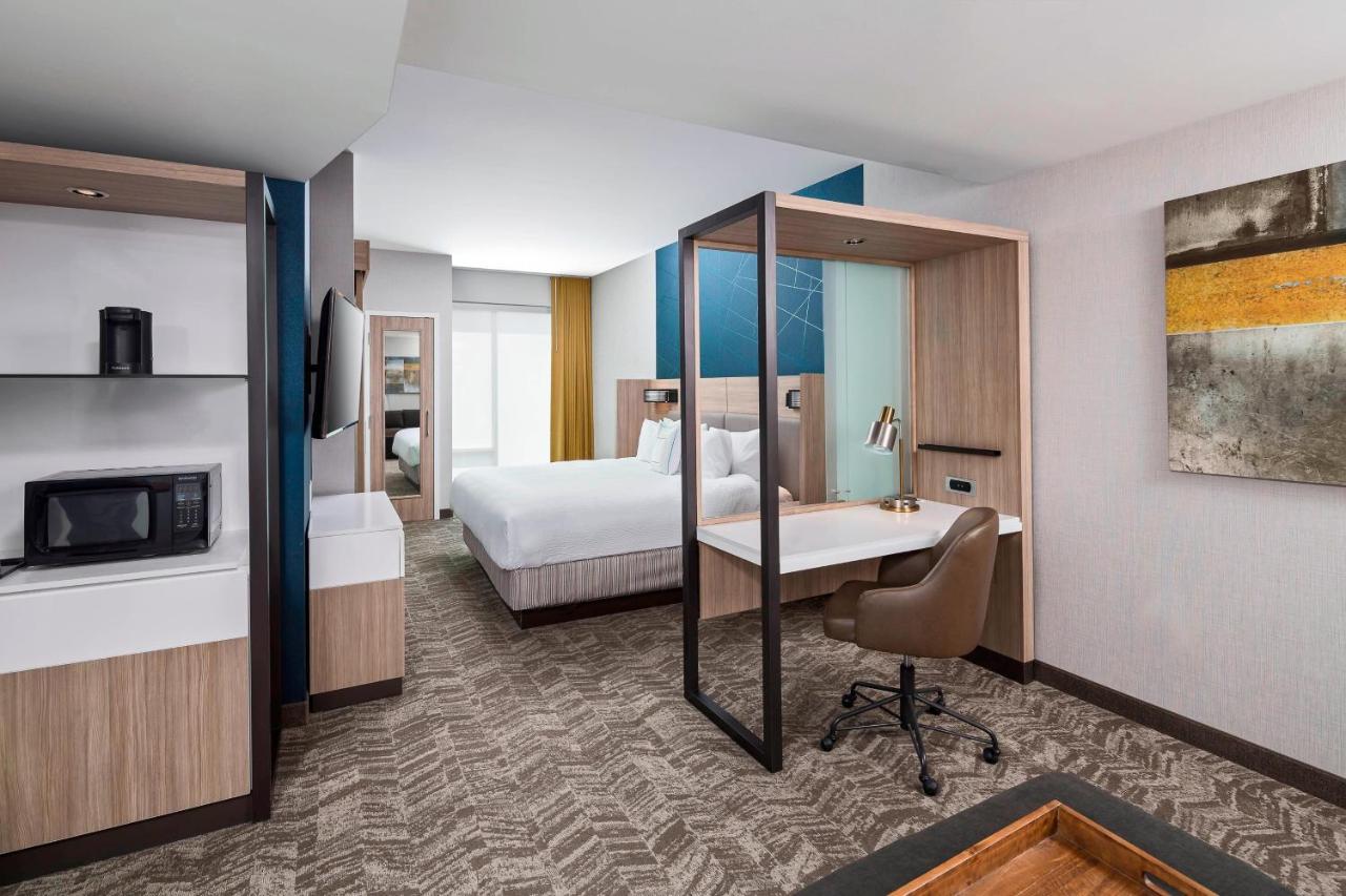 King Suite with Sofa Bed - Hearing Accessible at SpringHill Suites by Marriott Greenville Downtown
