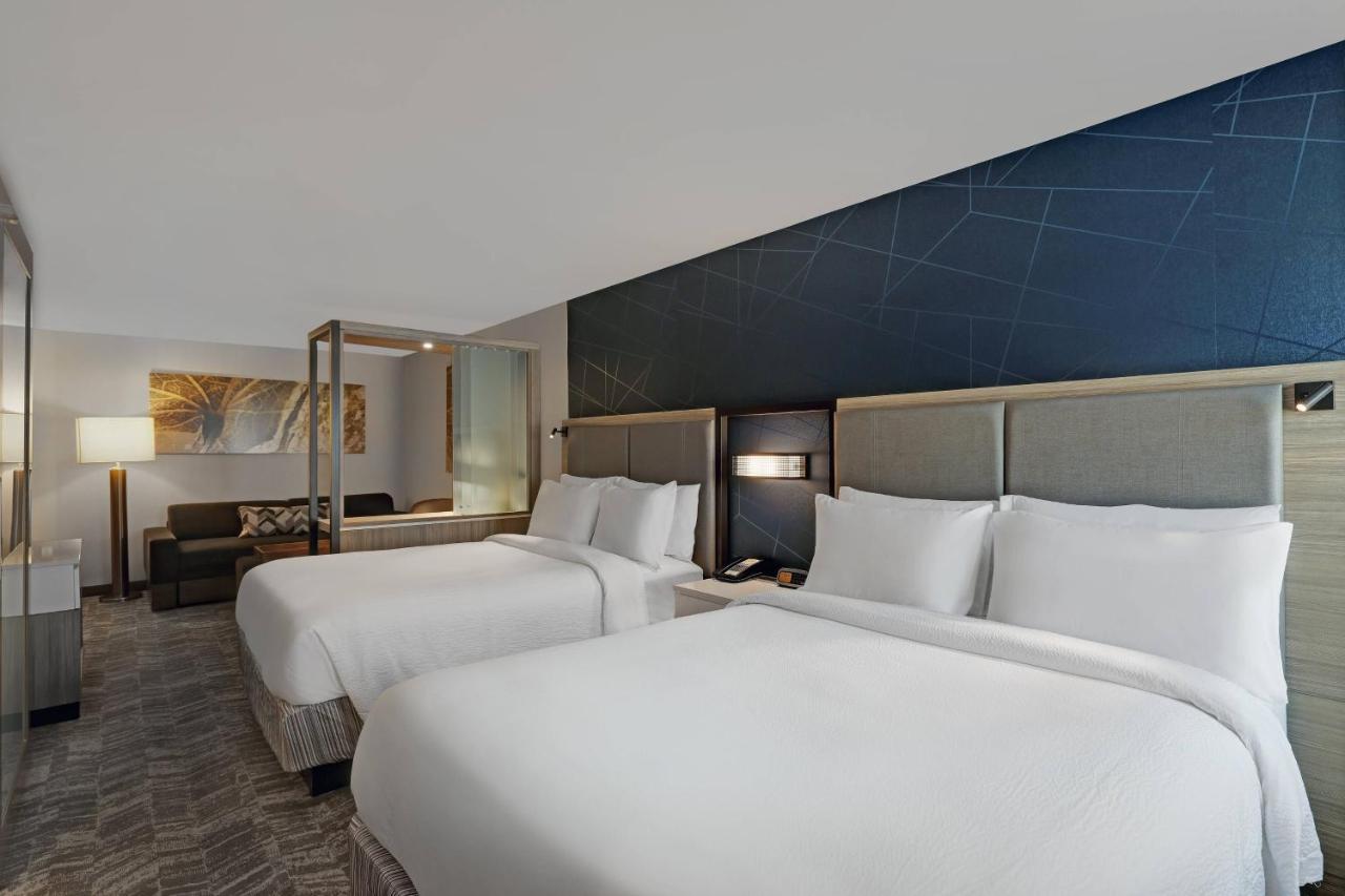 Suite with 2 Queen Trundle Beds at SpringHill Suites by Marriott Palm Desert