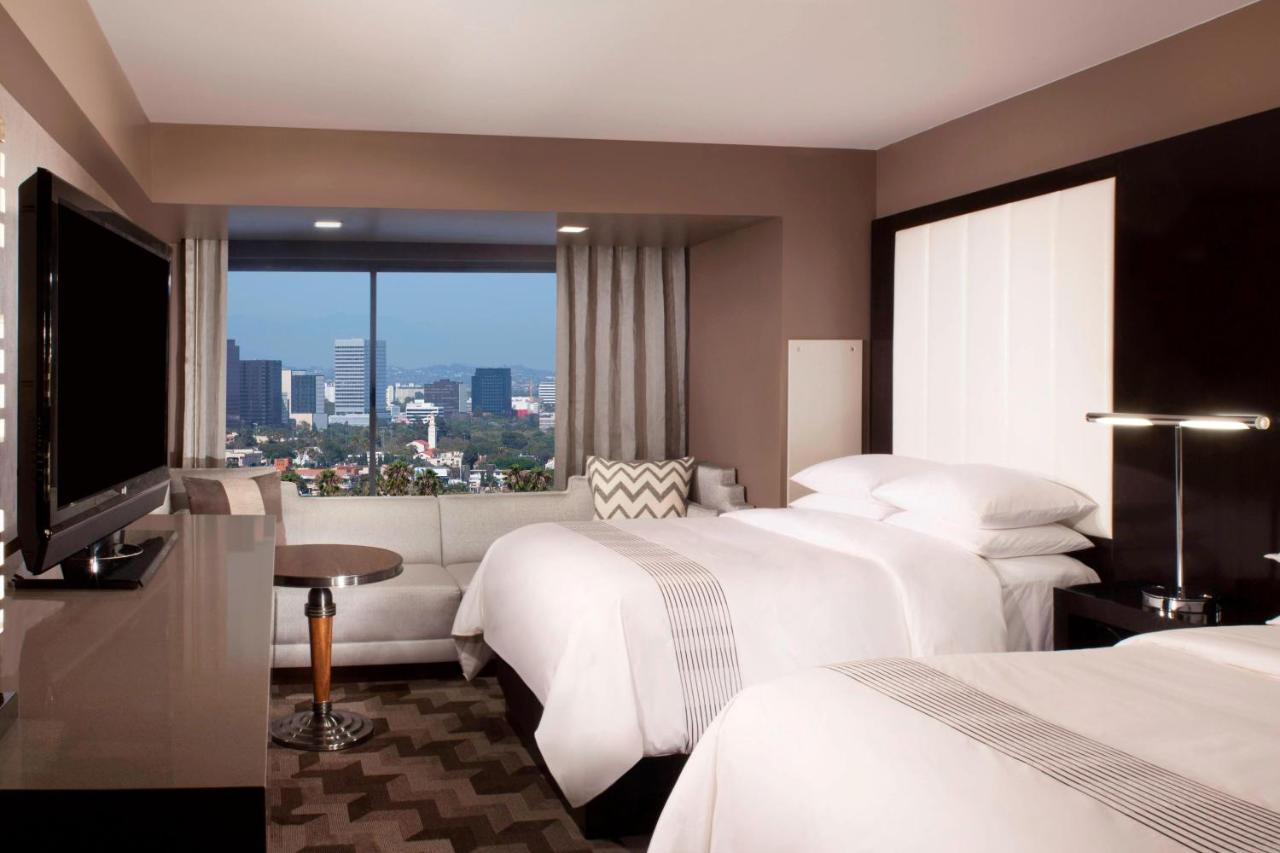 Allergy Friendly Room with Two Double Beds at Beverly Hills Marriott