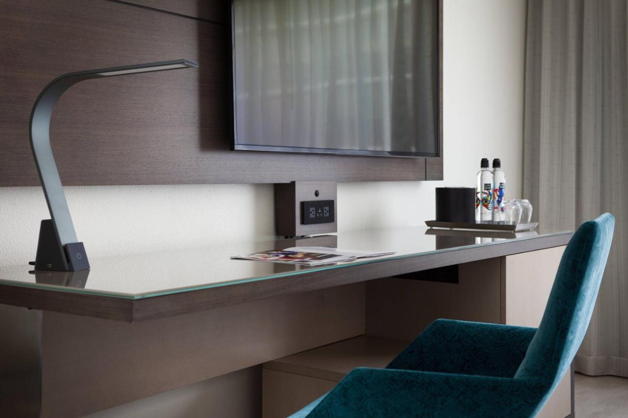 Double Room with Two Double Beds and Adapted Tub - Mobility and Hearing Accessible at Miami Airport Marriott