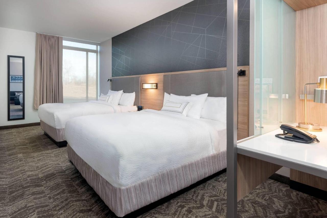 Two-Bedroom Queen Suite with Sofa Bed at SpringHill Suites by Marriott Indianapolis Westfield