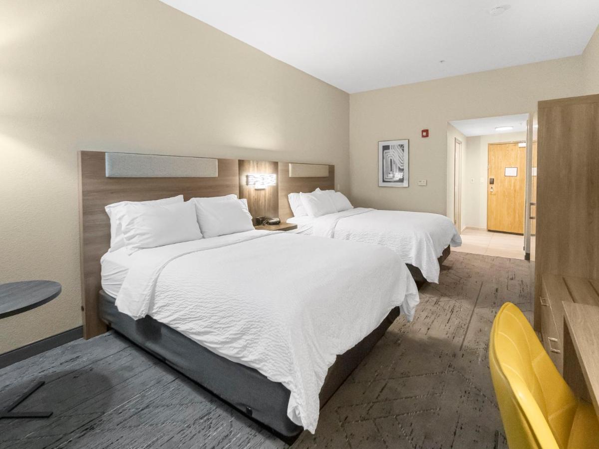 Queen Room with Two Queen Beds and Roll-In Shower - Disability Access at Holiday Inn Express Salt Lake City South - Midvale by IHG