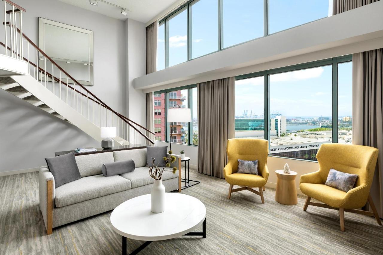 Bi-level Suite, 1 King, Partial ocean view, Top floor at The Westin Long Beach