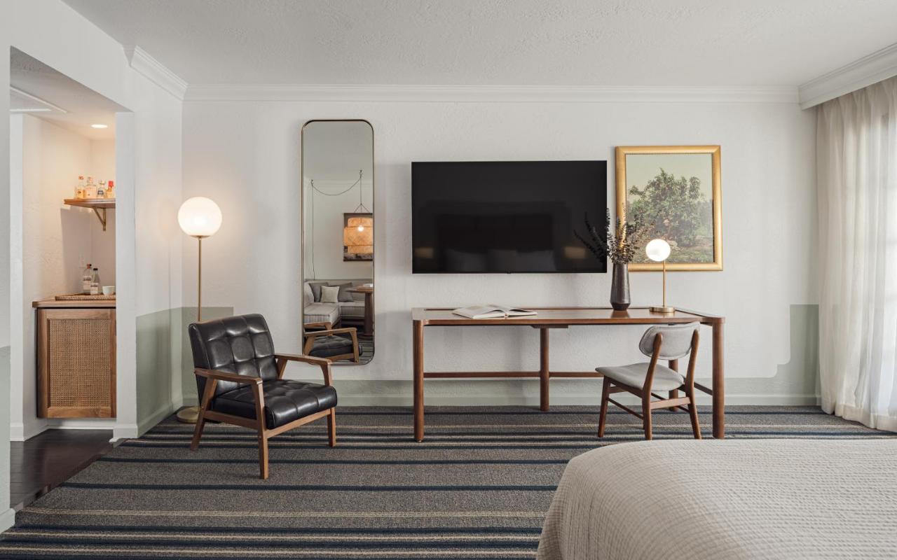 Queen Room with Two Queen Beds and Patio at The Scott Resort & Spa