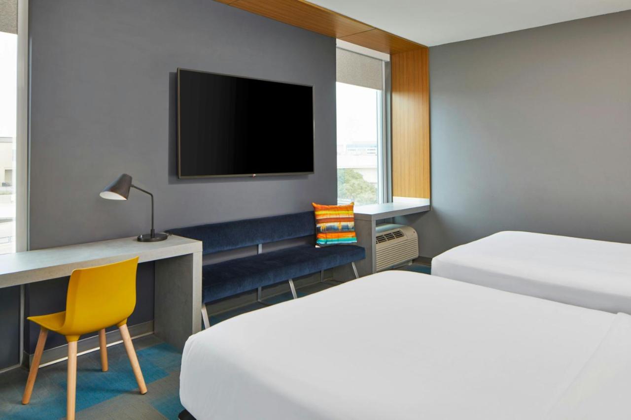 Guest room, 2 Queen at Aloft by Marriott Austin at The Domain