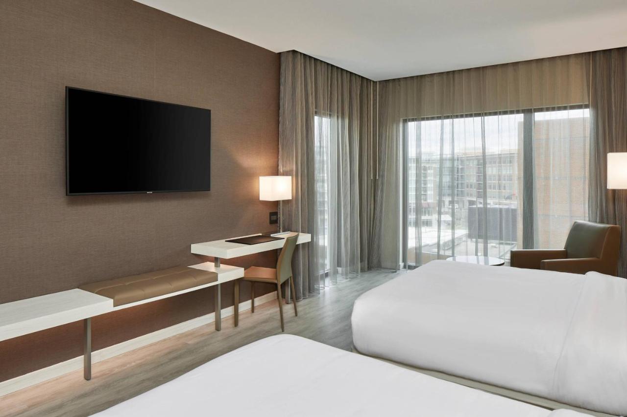 Corner Room with Two Queen Beds and City View at AC Hotel By Marriott Greenville