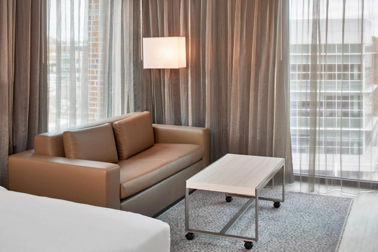 Corner King Guest Room with Sofa Bed and City View at AC Hotel By Marriott Greenville
