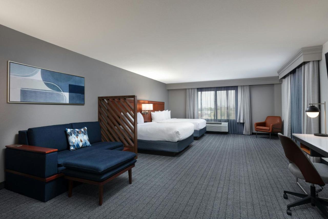 Large Queen Room with Two Queen Beds at Courtyard by Marriott Wichita At Old Town