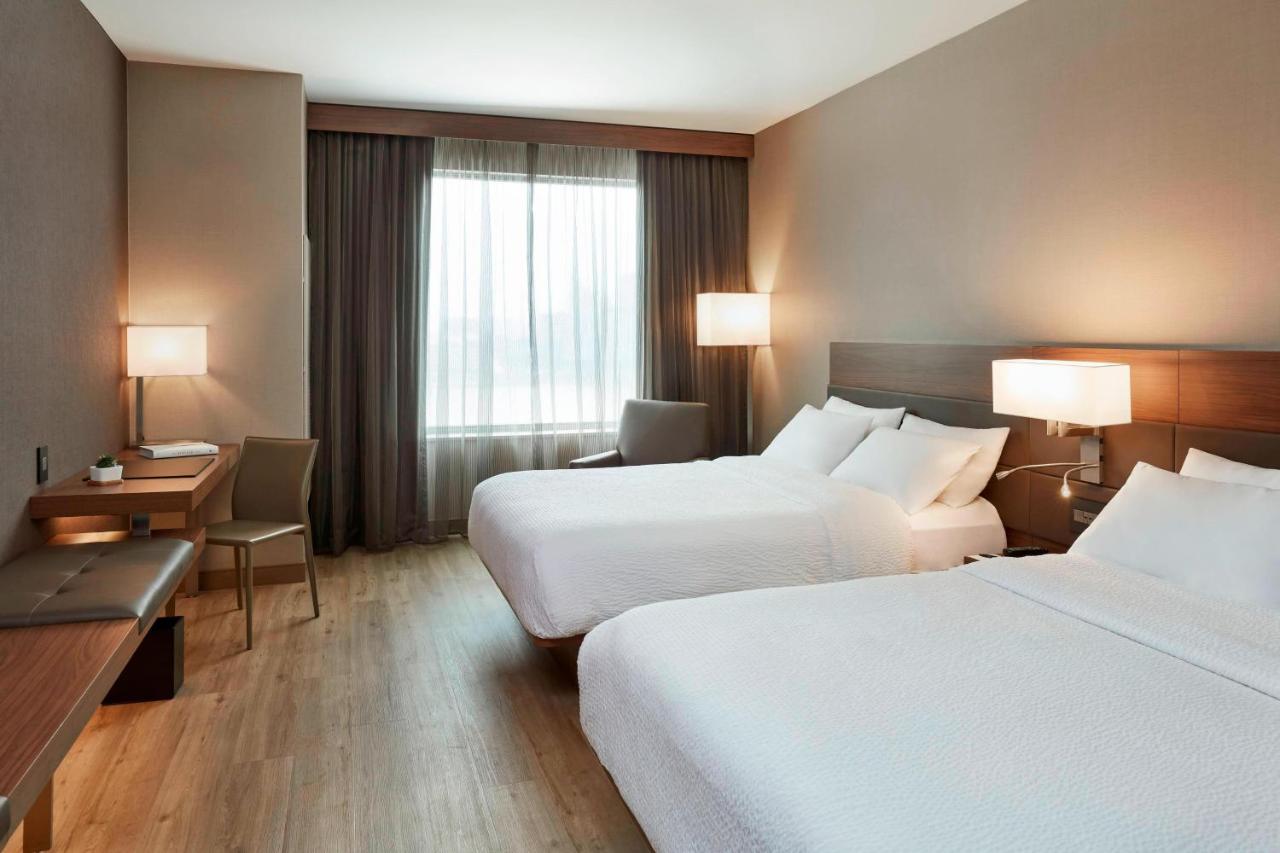 Queen Room with Two Queen Beds at AC Hotel by Marriott Cincinnati at The Banks