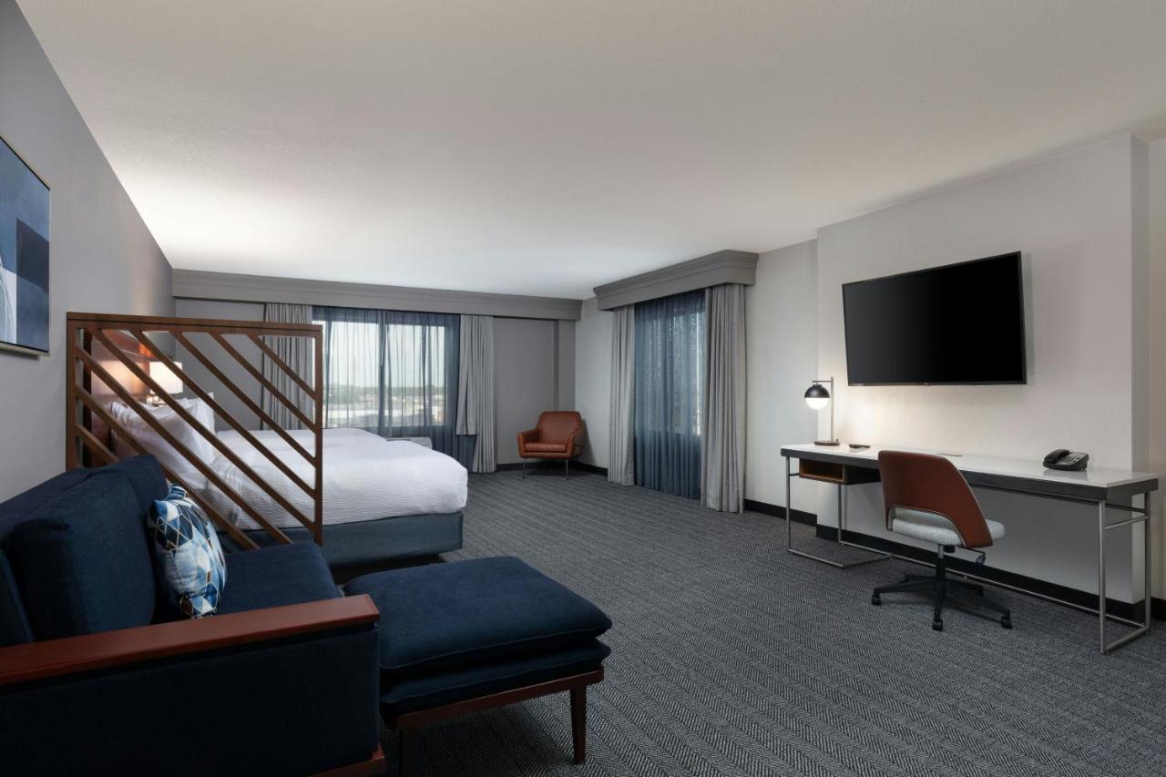 Large Queen Room with Two Queen Beds at Courtyard by Marriott Wichita At Old Town