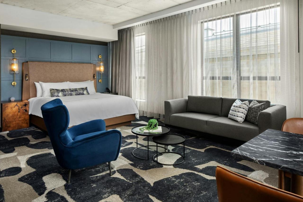 King Studio Suite with Sofa Bed and City View at The Trade, Autograph Collection