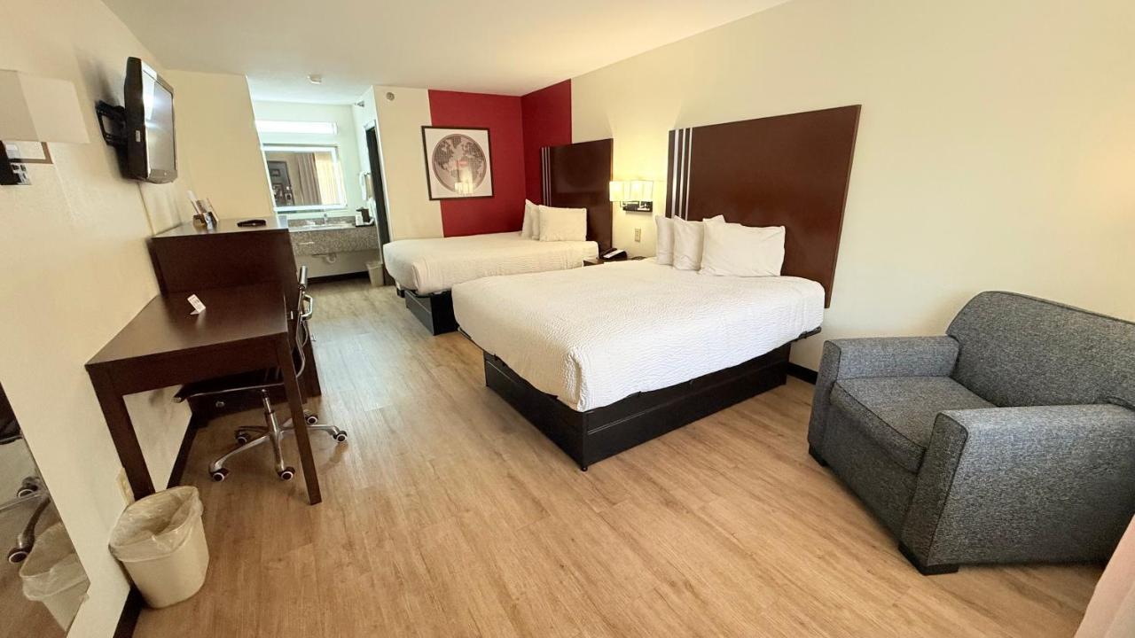 Queen Room with Two Queen Beds - Non-Smoking at Ramada by Wyndham San Antonio Near SeaWorld/Lackland AFB