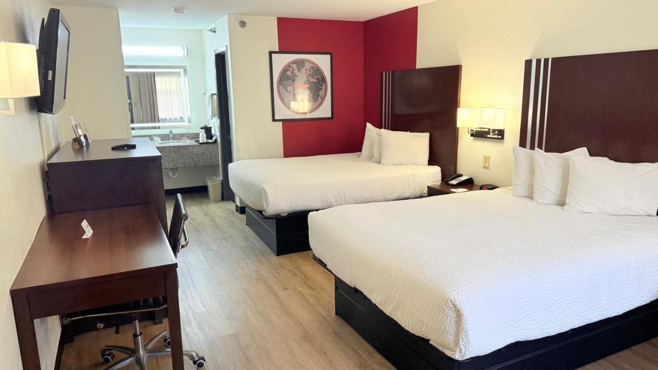 Queen Room with Two Queen Beds - Non-Smoking at Ramada by Wyndham San Antonio Near SeaWorld/Lackland AFB