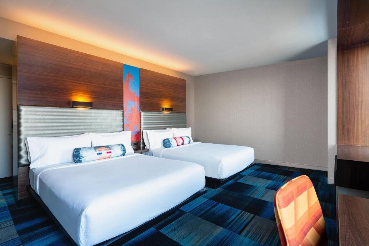 Aloft 2 Queen Beds, Guest room at Aloft by Marriott Boston Seaport District