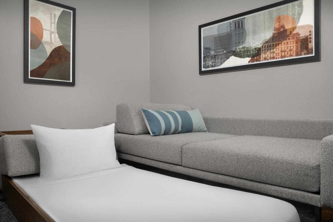 Queen Suite with Sofa Bed at SpringHill Suites Savannah Downtown / Historic District