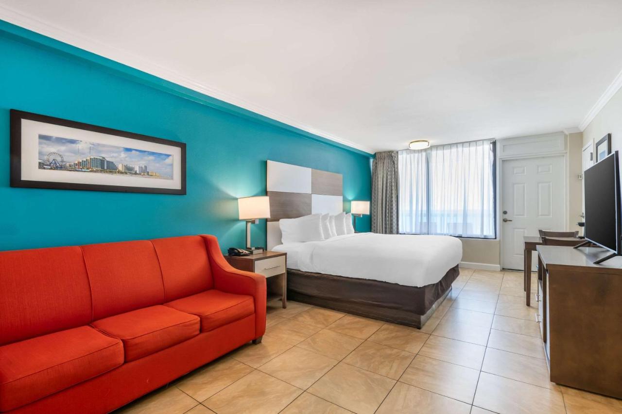 King Room with Balcony at Comfort Inn & Suites Daytona Beach Oceanfront