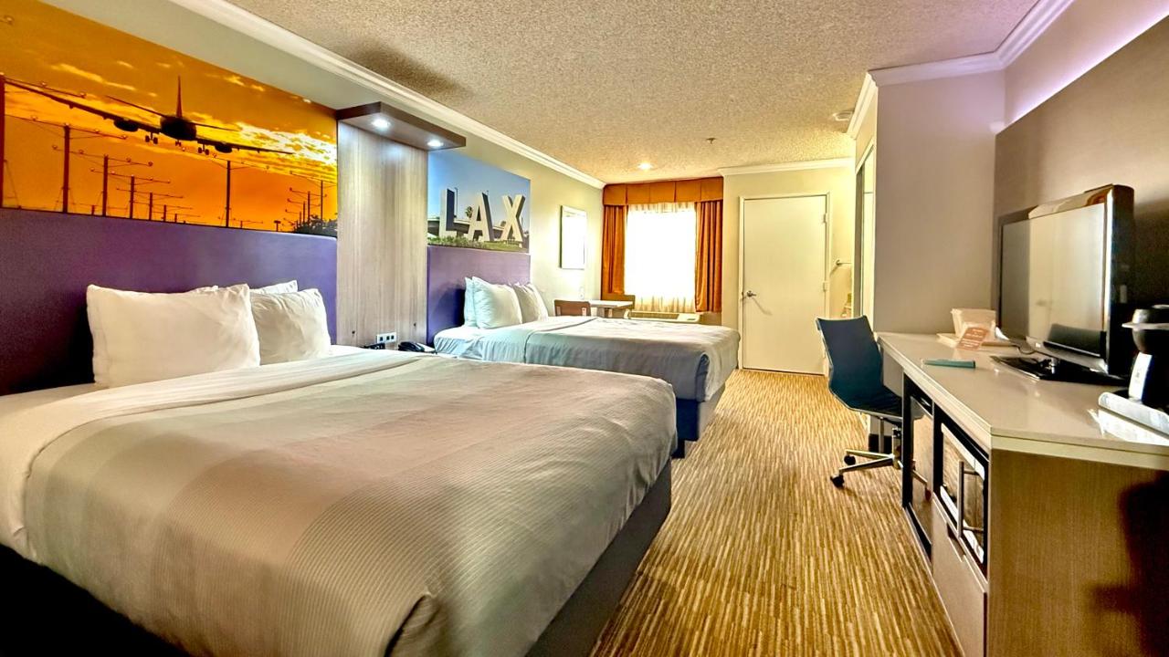 Standard Room, 2 Queen Beds, Non Smoking at Quality Inn & Suites Los Angeles Airport - Stadium District