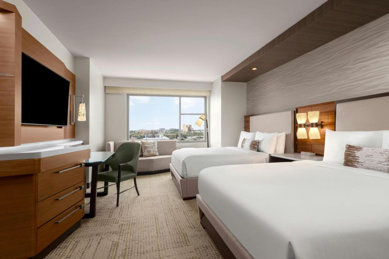 Premium Theme Park View Two Queen at JW Marriott Anaheim Resort
