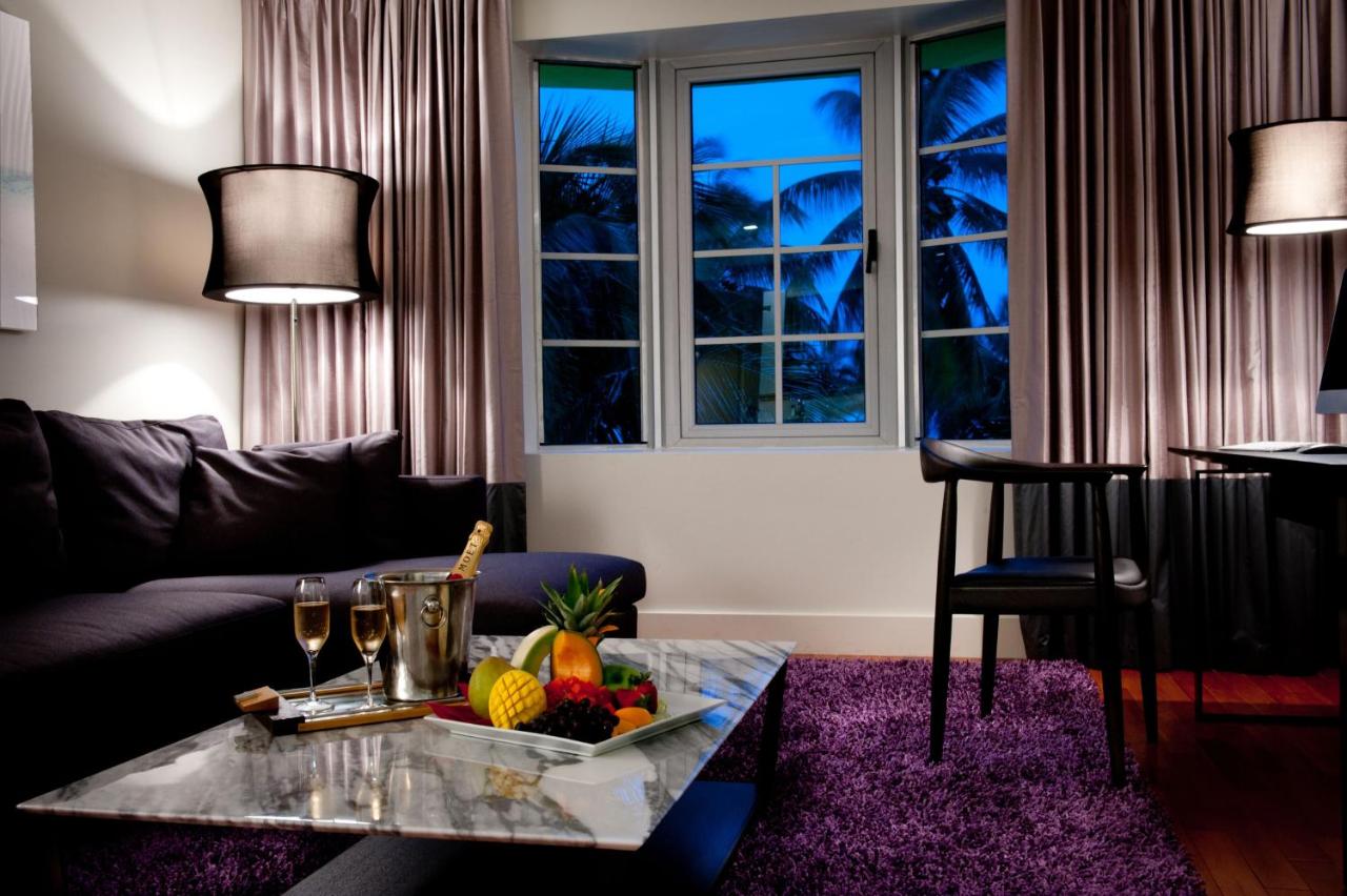King Suite with Ocean View at Leslie Hotel Ocean Drive