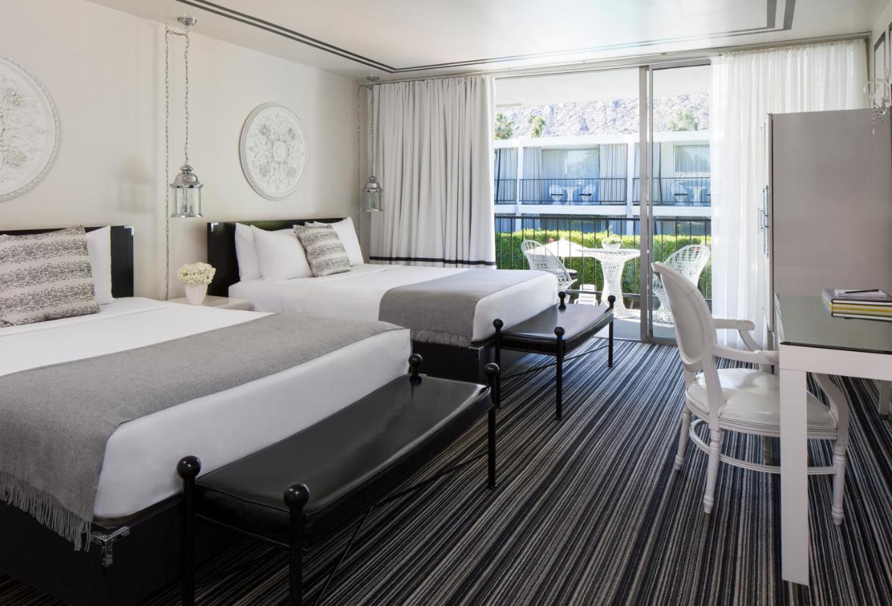 Premium Studio with Two Queen Beds at Avalon Hotel & Bungalows Palm Springs, a Member of Design Hotels