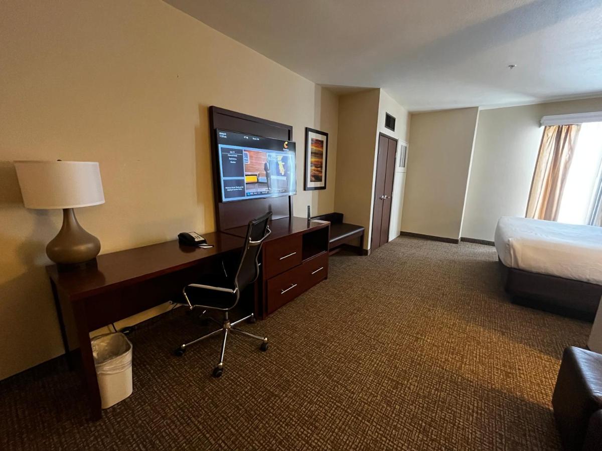 King Suite with Sofa Bed and Spa Bath - Non-Smoking at Comfort Suites Denver International Airport