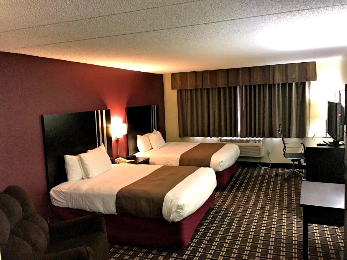 Queen Room with Two Queen Beds - Non-Smoking at AmericInn by Wyndham Inver Grove Heights Minneapolis