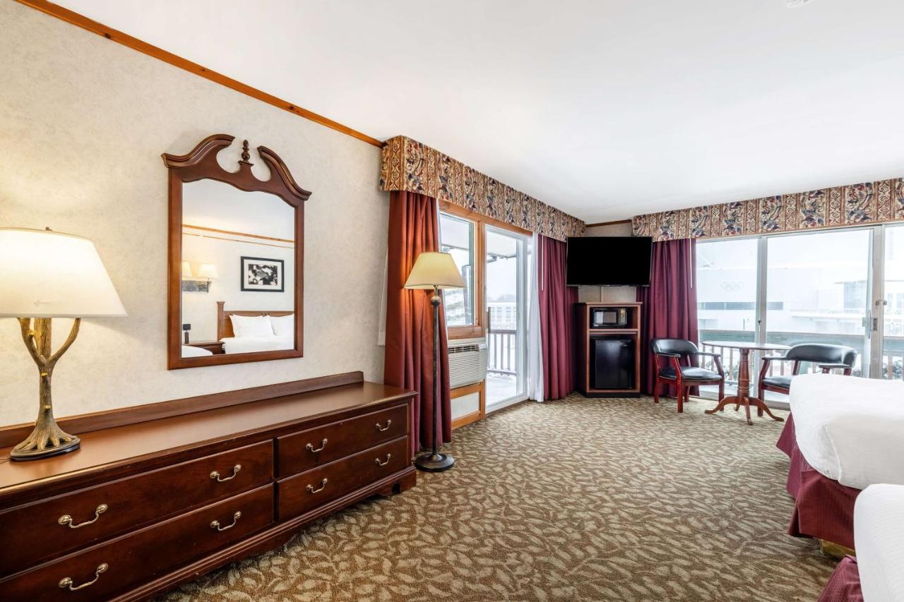 Queen Suite with Two Queen Beds and Balcony at Best Western Adirondack Inn