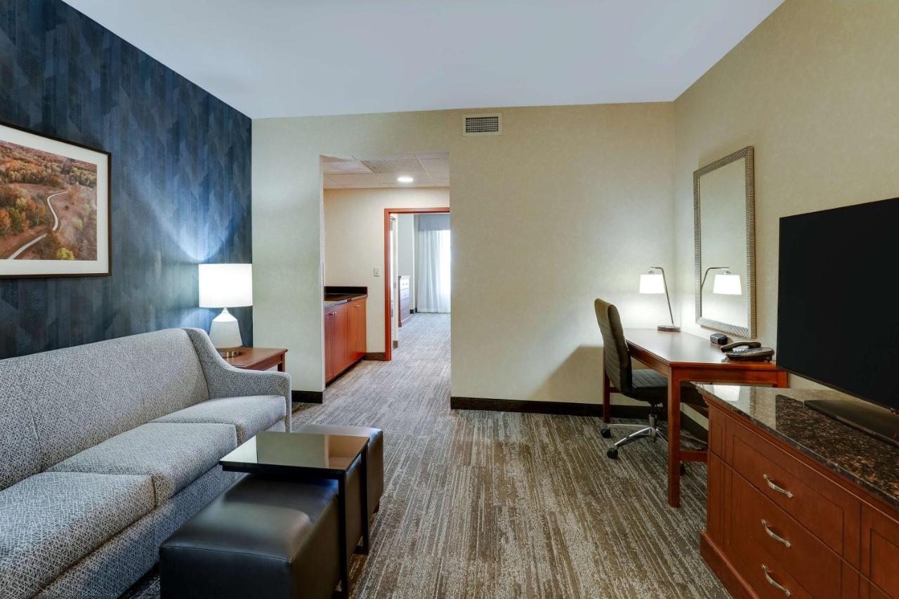 Deluxe Queen Suite with Two Queen Beds and Sofa Bed - High Floor at Drury Inn & Suites Mt. Vernon