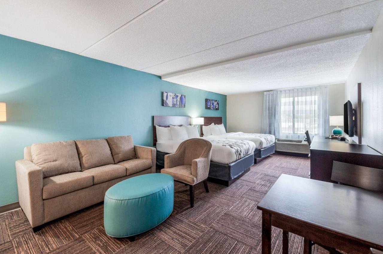 Superior Queen Suite with Two Queen Beds - Non-Smoking at Sleep Inn & Suites Rehoboth Beach