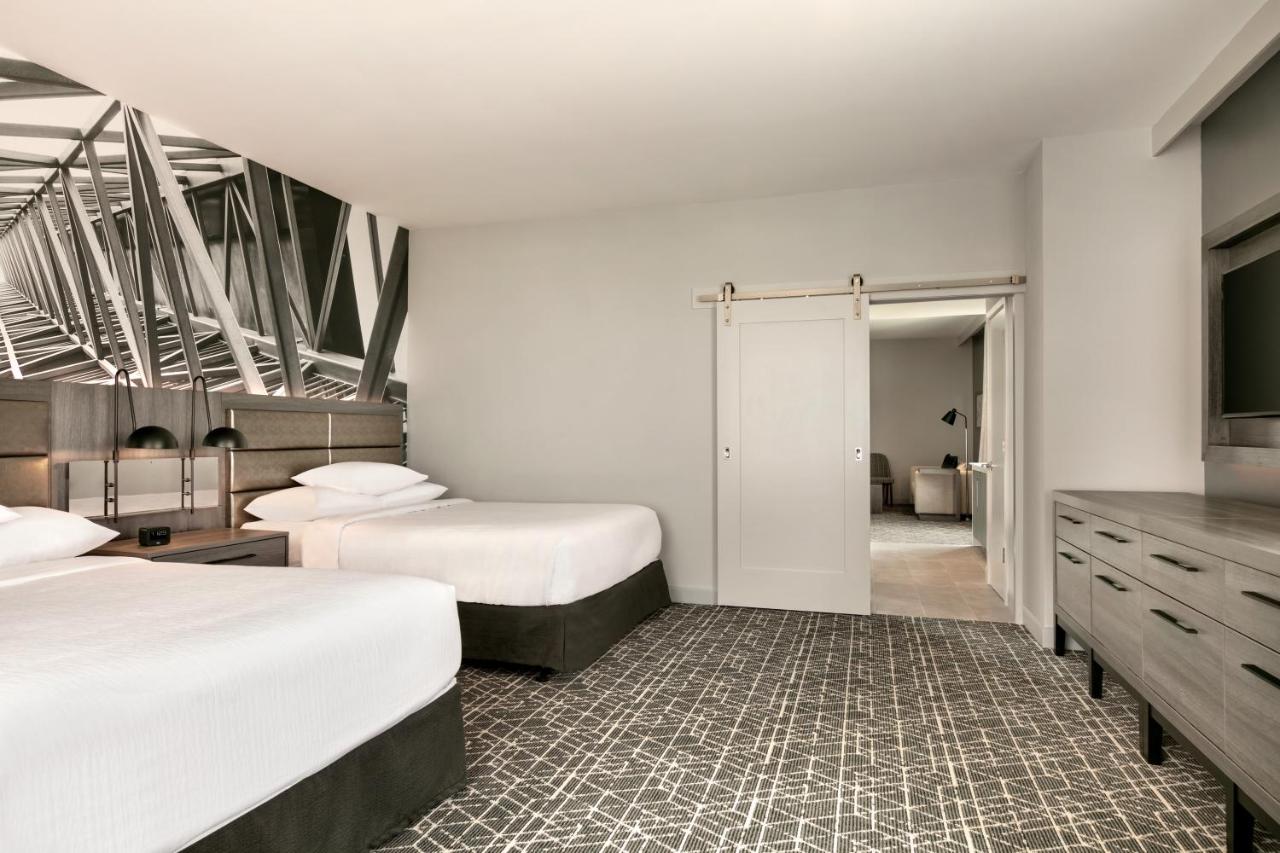 Queen Suite with Two Queen Beds - Hearing Accessible/Non-Smoking at Embassy Suites by Hilton Atlanta Midtown